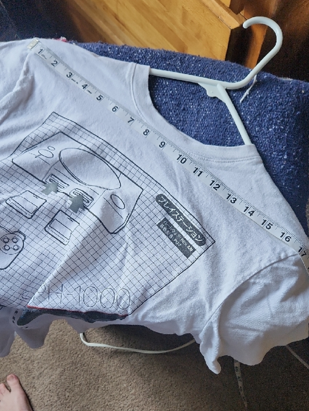Sony White PlayStation Graphic Tee with Black and Multicolor Accents - Picture 8 of 8